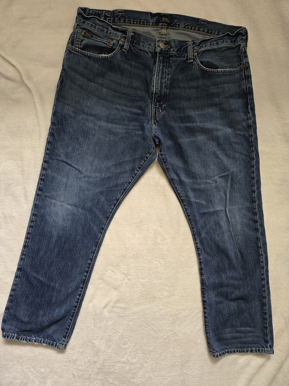 Ralph Lauren Men's Indigo Blue Relaxed Jeans